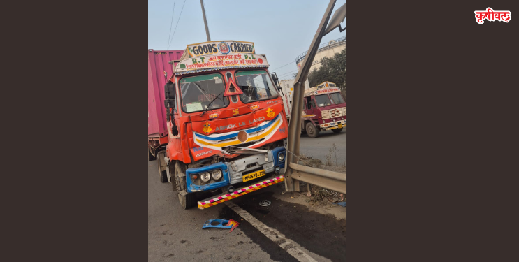 ट्रेलरखाली चिरडून चालकाचा मृत्यू