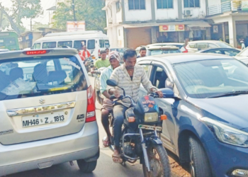 पालीत वाहतूक कोंडीची समस्या बिकट