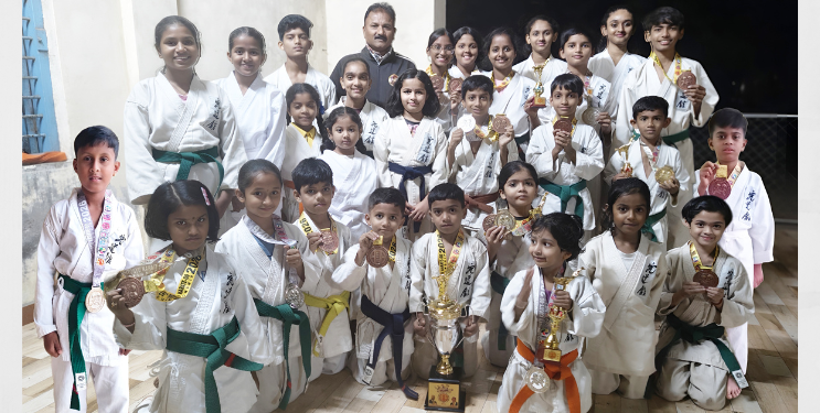 शीतोरीयू कराटे डो स्पर्धेत रायगडच्या खेळाडूंचा डंका