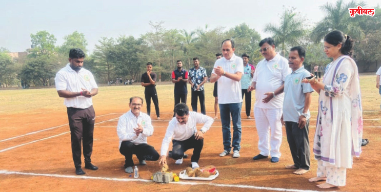 वार्षिक क्रीडा स्पर्धेचे उद्घाटन
