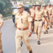 श्रीवर्धनमध्ये पोलिसांचा रूट मार्च