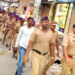 नागोठण्यात पोलिसांचा रूट मार्च