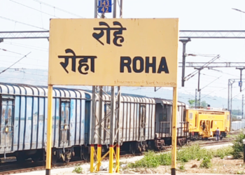 रोहा रेल्वे स्टेशनवर इंडिकेटरचा अभाव