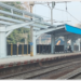 स्थानकातील निवारा शेडचे काम सुरु