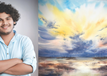 युवा चित्रकाराची आंतरराष्ट्रीय भरारी