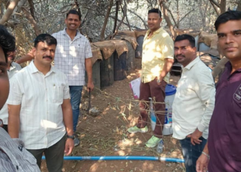 गावठी दारुच्या हातभट्टीवर कारवाई