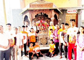 नागोठणे आंगर आळीत शिवजयंतीचे आयोजन