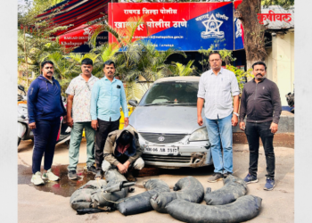 खालापूरमध्ये टायर ट्यूबमधून अवैध दारूची तस्करी