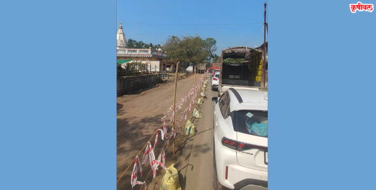 साळाव-मुरुड रस्त्याला वाहतूक कोंडीचे ग्रहण