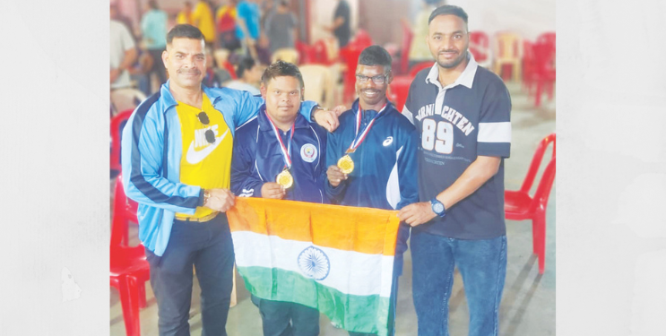 जितेश आणि यशला सुवर्णपदक