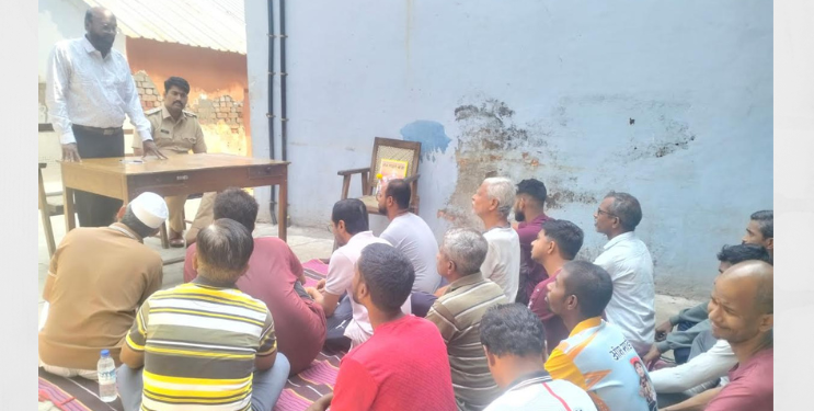 संत गाडगे महाराज जयंतीनिमित्त कारागृहात जनजागृती