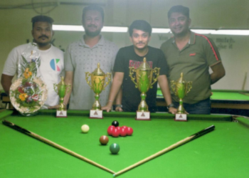 अलिबागमध्ये स्नूकर स्पर्धा उत्साहात