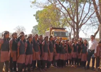 नेरळ विद्या भवन पाण्याविना