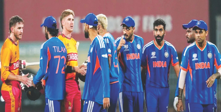 भारताची उपांत्य फेरीच्या दिशेने कूच