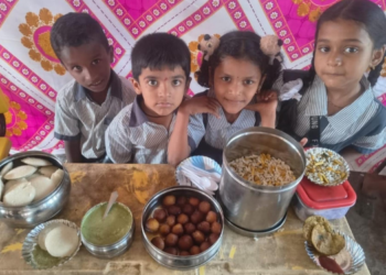 मजगाव शाळेत खाद्यमहोत्सव साजरा