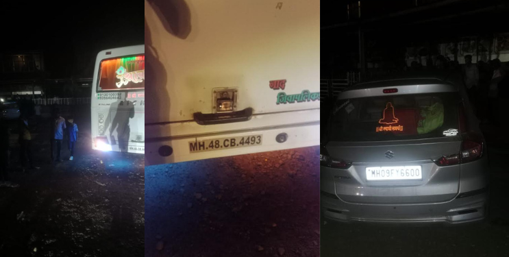 माणगावजवळ भीषण अपघात! रस्त्याच्या कडेला बसलेल्या वीस प्रवाशांना कारने चिरडले