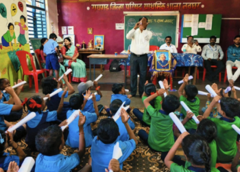 नवघर शाळेत विज्ञानाचा जागर