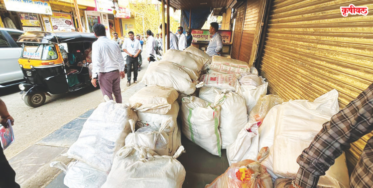 साडेचार टन प्लास्टिक पिशव्या जप्त