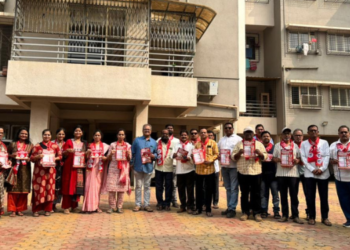 चेंढऱ्यात गृहभेटीतून प्रचाराचा झंझावात