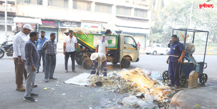 महाशिवरात्री जत्रेनंतर खांदेश्वर परिसर कचरामय