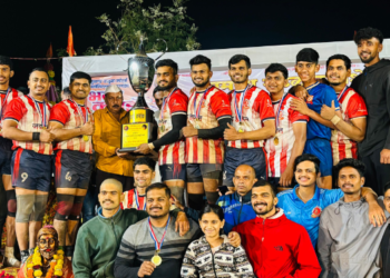 नागशेत कबड्डी स्पर्धेत रासळ विजयी