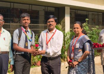 चिरनेर परीक्षा केंद्रावर पोलिसांचा बंदोबस्त