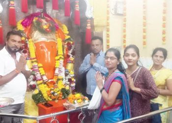 महागणपतीच्या दर्शनाला मोठी गर्दी