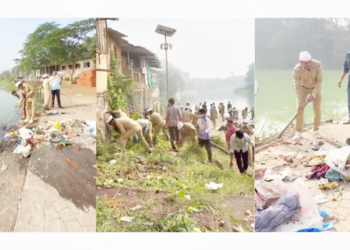 कर्जत नदीघाट स्वच्छता मोहीम