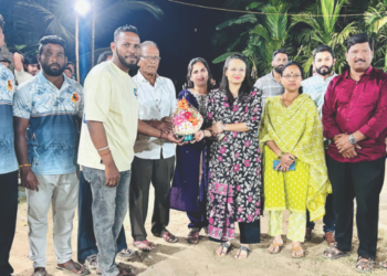 चौलमध्ये नाईट बॉक्स क्रिकेट स्पर्धा मोठ्या उत्साहात