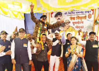 नायब सुभेदार नितीन ठाकूर सेवानिवृत्त