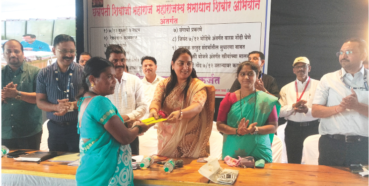 डिकसळ येथे शिबिराचा शुभारंभ