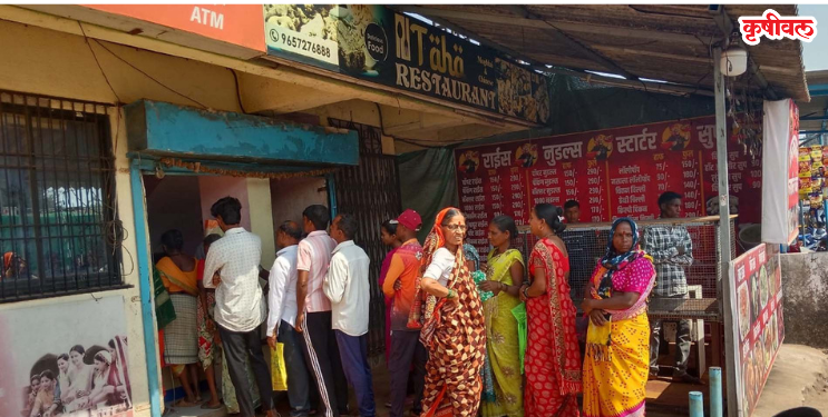 कळंबमधील देना बँकेत अंधार