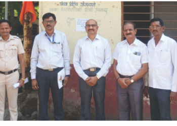 ‌‘सुंदर बस स्थानक’ अभियानांतर्गत कर्जत एसटी आगाराची पाहणी