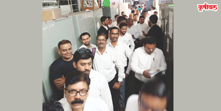 बार कौन्सिल निवडणुकीत उत्स्फूर्त मतदान