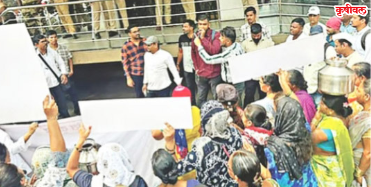 हिंद टर्मिनलमुळे शेतकऱ्यांचे रस्ते बंद