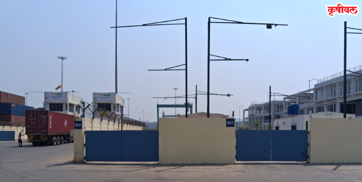 हिंद टर्मिनलमुळे शेतकऱ्यांचे रस्ते बंद