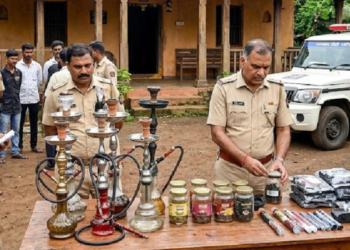 शेतघरात बेकायदेशीरपणे हुक्का विक्री सुरू