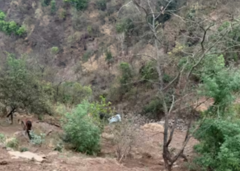 आंबेनळी घाटात कार खोल दरीत कोसळली; पाचजण जखमी