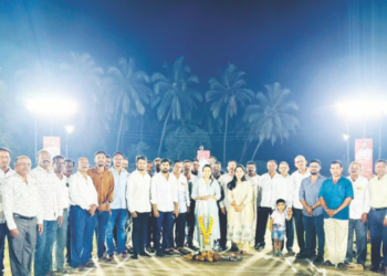 अवधूत पाटील मित्रमंडळ आयोजित नाईट टेनिस क्रिकेट स्पर्धा उत्साहात