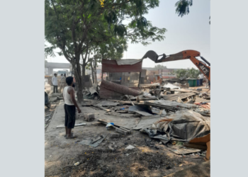 द्रोणागिरी नोडमध्ये सिडकोचा हातोडा