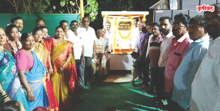 नवखार येथे पाणपोईची उभारणी