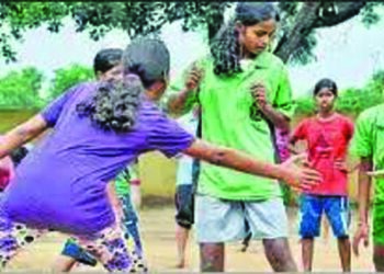 आट्यापाट्या स्पर्धेत मुलींचा सुवर्णझेंडा