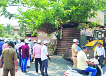 शहरातील अतिक्रमणे हटवण्यात यश