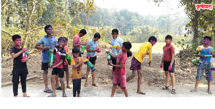 जिल्ह्यात रंगांची उधळण