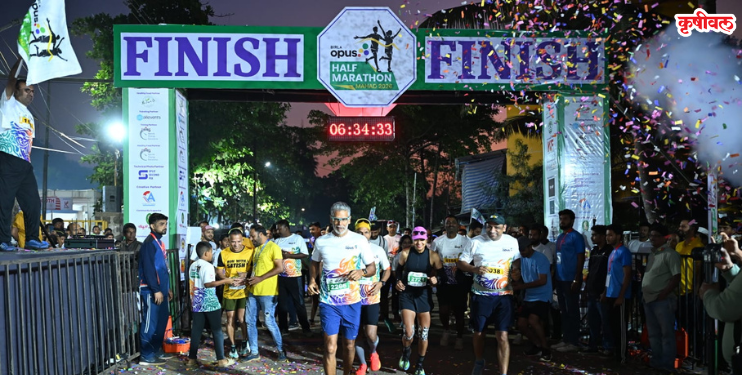 बिर्ला ओपस हाफ मॅरेथॉनला उत्स्फूर्त प्रतिसाद