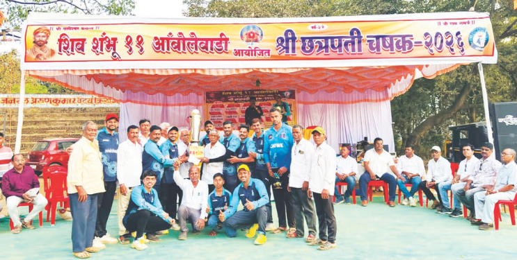 नागोठणे संघ प्रथम क्रमांकाचा मानकरी