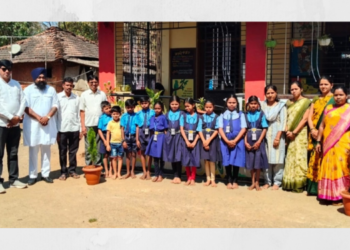 महाआराध्य प्रतिष्ठानतर्फे उमरोली शाळेची रंगरंगोटी