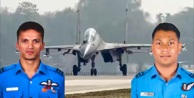 भारतीय हवाई दलाचे लढाऊ विमान कोसळले; दोन्ही वैमानिक शहीद