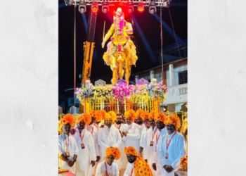 उरणमध्ये भव्य शिवस्मारकाचे अनावरण