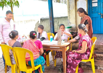 बामणगावमध्ये मोफत आरोग्य शिबीर